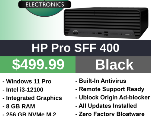 HP Pro SFF 400 for Sale